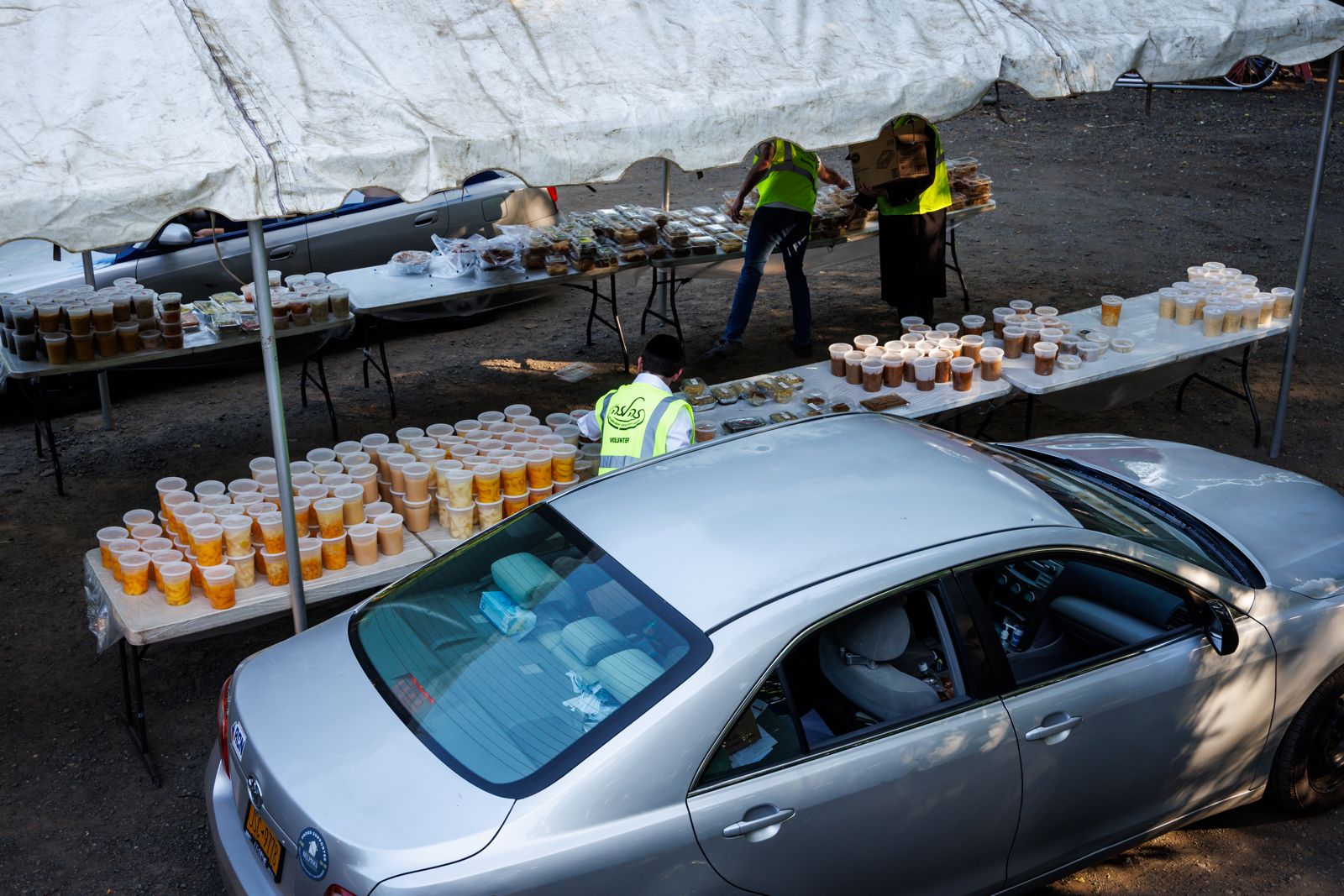 Drive-through distribution